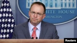 Penjabat Kepala Staf Gedung Putih, Mick Mulvanev 