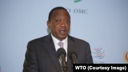 Le président Uhuru Kenyatta du Kenya. (Archives)