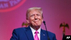도널드 트럼프 전 미국 대통령 (자료사진)