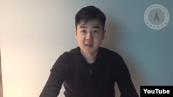 Kim Han-sol, putra tertua Kim Jong-nam yang tewas terbunuh di Malaysia, untuk pertama kalinya tampil melalui video yang diunggah ke YouTube sejak peristiwa pembunuhan ayahnya tersebut, 8 Maret 2017 (Foto: screengrab). 