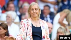 ARHIVA: Bivša teniserka Martina Navratilova (Foto; REUTERS/Hannah Mckay)