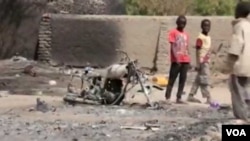 wadansu gidaje da kungiyar Boko Haram ta lalata