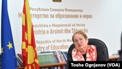 Јаневска: Ако професорите учествуваат во создавање на наставната програма, министерството не може да им се меша во тоа што тие ќе предаваат