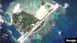 Foto Pulau Woody di Laut China Selatan (Foto: dok).