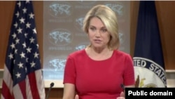 헤더 노어트 미국 국무부 대변인.