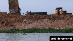 Report cover of The Last Lakes by Sahmakum Teang Tnaut. (Web screenshot)