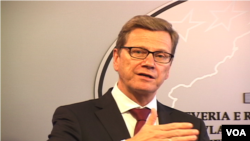 Menlu Jerman Guido Westerwelle mengundang Duta Besar Inggris untuk menjelaskan sejumlah laporan kegiatan spionase oleh Kedutaan Inggris di Berlin (foto: dok). 