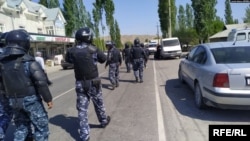 Ko'k-tosh qishlog'i, Qirg'iziston-Tojikiston chegarasi, 29-aprel, 2021 