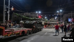 Povlačenje članova Vagnera iz Rostova na Donu, 24. juna 2023. godine.
