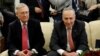 Senate Majority Leader Mitch McConnell and Senate Minority Leader Chuck Schumer take part in a meeting with U.S. President Donald Trump and other Congressional leaders in the Oval Office of the White House in Washington, U.S., Dec. 7, 2017. 