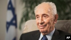 Former Israeli President Shimon Peres suffered a stroke, Sept. 13, 2016, and was rushed to a hospital, where he was sedated and placed on a respirator ahead of a brain scan.