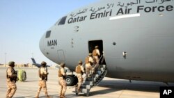 Ndege ya shirika la ndege la Qatar