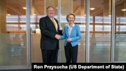 Secretary Pompeo Meets With European Commission President-elect Ursula von der Leyen