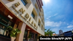 Le siège de l'Office du Diamant d'Angola, ENDIAMA, le 20 février 2020.