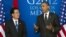 Tổng thống Hoa Kỳ Barack Obama và Chủ tịch Trung Quốc Hồ Cẩm Ðào.