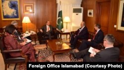دیدار خلیلزاد با مقامات پاکستانی در اسلام‌آباد