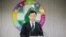 民进党中国事务部主任赵天麟重申两岸关系上的主张。（美国之音记者方正拍摄）
