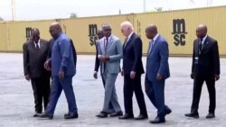 Le président Joe Biden au Port de Lobito