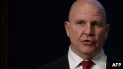 H.R. 맥매스터 백악관 국가안보보좌관.