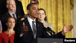 Presiden AS Barack Obama menyerukan Kongres AS agar memperpanjangan kebijakan pemotongan pajak bagi kelas menengah Amerika (9/7). 