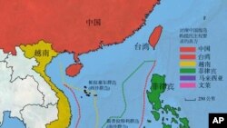 ផែនទី​សមុទ្រ​ចិន​ខាងត្បូង