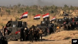 Dakarun Iraqi da suka kewaye birnin Fallujah