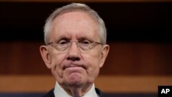 FILE - Senate Majority Leader Harry Reid.