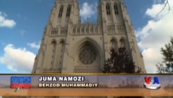 Vashingtondagi milliy ibodatxonada juma namozi - Muslims/Cathedral