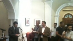 Səfir Riçard Morninqstarın mətbuat konfransı