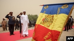 Leprésident tchadien Mahamat Idriss Deby Itno lors de son inauguration en mai 2024/