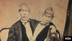 The Siamese Twins, Eng and Chang Bunker.