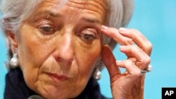 La directrice générale du FMI, Christine Lagarde (AP Photo/Jacquelyn Martin)