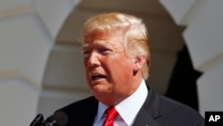Presiden Amerika Serikat Donald Trump, 27 Juli 2018. (Foto:dok) 
