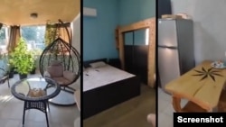 ე.წ აფხაზი კანონიერი ქურდის საკანი "დრანდის ციხეში", საკნის ანტრესოლზე კანაფის მცენარეები