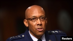 찰스 브라운 인도태평양 공군사령관.