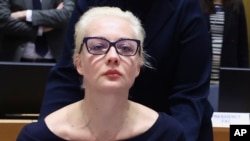 Yulia Navalnaya, istri dari pemimpin oposisi Rusia, Alexey Navalny