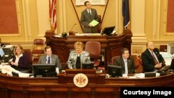 미국 버지니아 주 의회 전체회의. 주 의회 웹사이트 사진. (자료사진)
