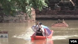 Hujan deras yang melanda Thailand dua bulan terakhir telah mengakibatkan banjir di beberapa wilayah.
