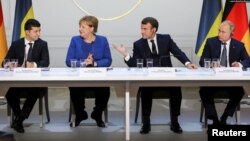 So'nggi bir ikki rahbar 2019-yil dekabrida Germaniya va Fransiya rahbarlari vositachiligida ko'rishgan edi.