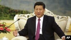 Chinese Vice President Xi Jinping at the Great Hall of the People in Beijing, Aug. 29, 2012.