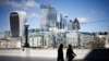 FILE - The City of London financial district in Britain, March 19, 2021.