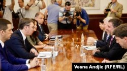 Sastanak Matthewa Palmera i Aleksandra Vučića, Beograd, 10. juni 2019.