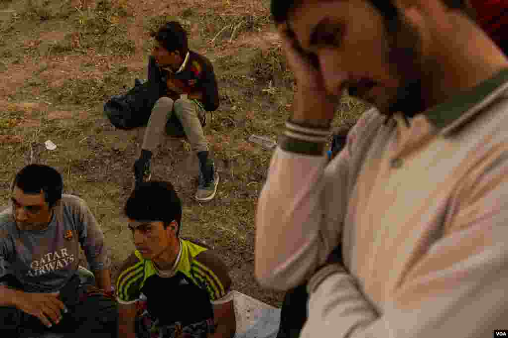 Refugees arrive exhausted, hungry and often broke after paying smugglers and encountering thieves as they fled from Afghanistan to eastern Turkey, Sept. 1, 2021. 