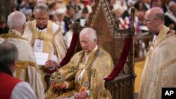 مراسم تاج‌گذاری چارلز سوم، پادشاه بریتانیا.