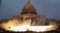 U.S. – An explosion caused by a police munition is seen while supporters of U.S. President Donald Trump gather in front of the U.S. Capitol Building in Washington, D.C., January 6, 2021.