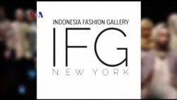 Indonesia Fashion Gallery (IFG) di New York