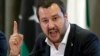 Le ministre italien de l'Intérieur, Matteo Salvini, lors d'une conférence de presse à Rome, le 5 juillet 2018.