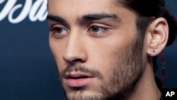 Mantan personil One Direction, Zayn Malik.