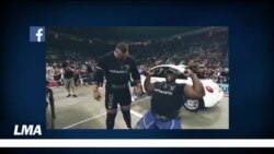 Page sports : Iron Biby champion de walk car, haltérophilie et rugby.