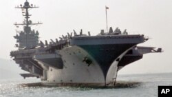 미 항공모함 '조지 워싱턴 호' (자료사진)